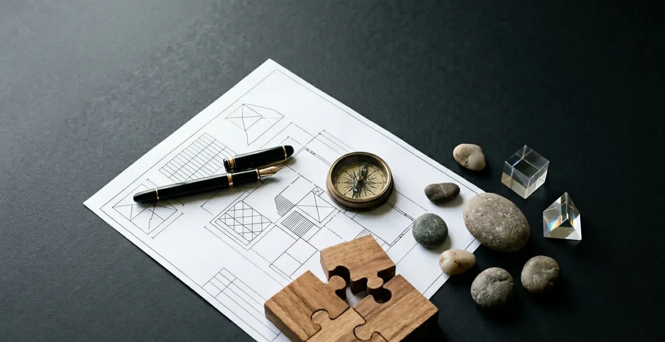 Représentation conceptuelle d'une stratégie d'assurance vie personnalisée avec unités de compte et planification patrimoniale