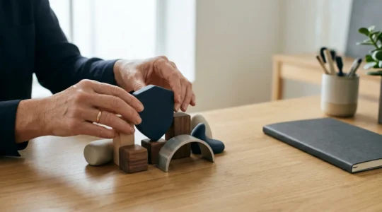 Travailleur indépendant organisant sa protection financière face aux risques professionnels