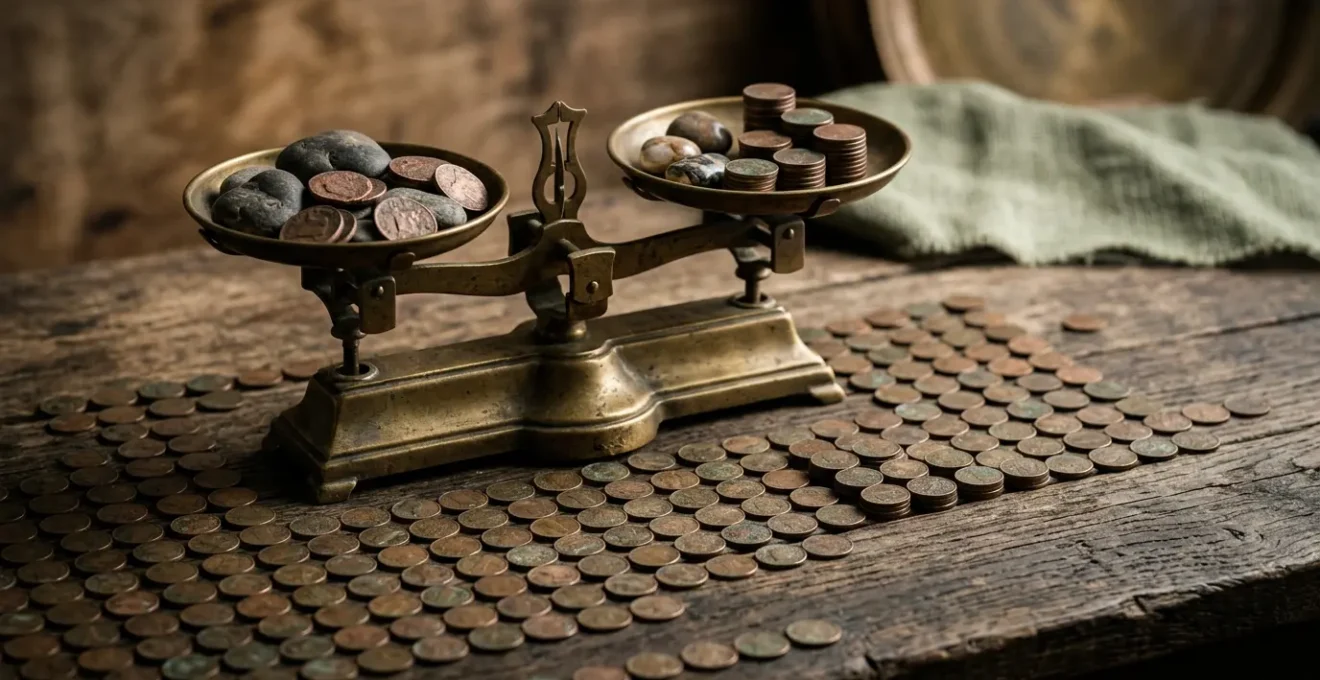 Composition minimaliste évoquant la fiscalité des investissements avec des éléments visuels abstraits et des textures subtiles